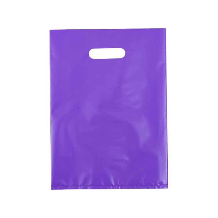 Plastic flat-mouth PE clothing bags, eyewear store bags, four-finger shopping bags, plastic tote bags, logo printing available.