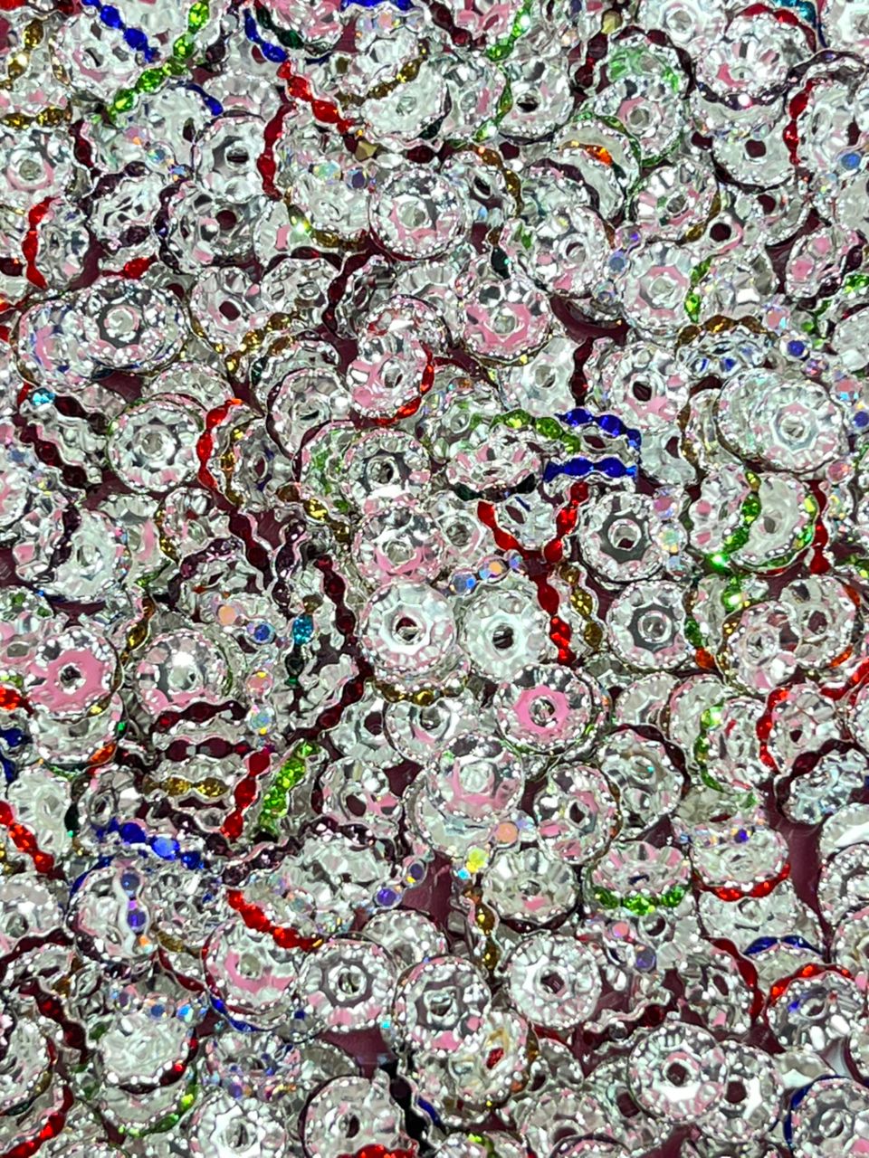 【A-02】💝Diamond spacers （10mm 12mm 15mm Mixed）