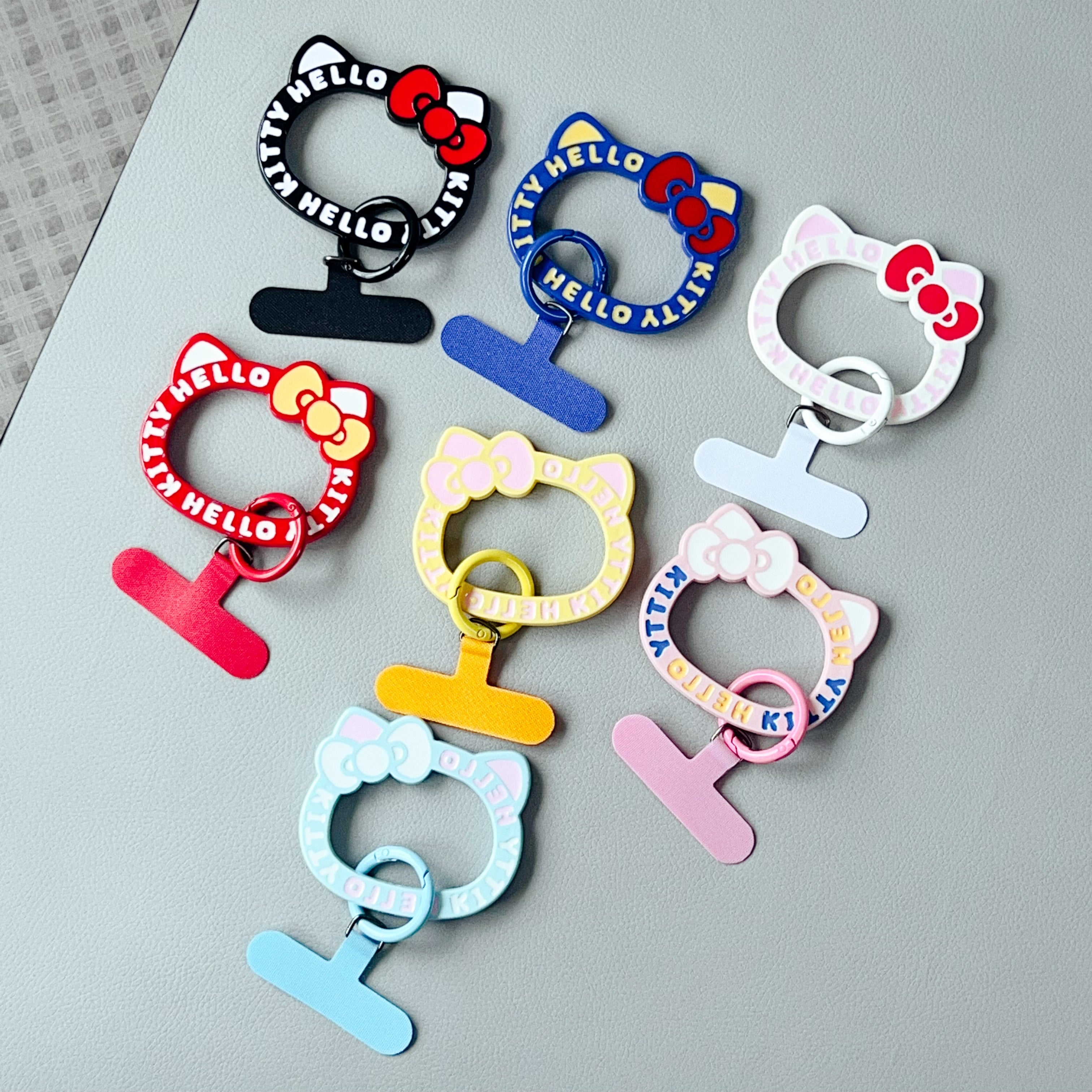 Handheld Phone Lanyard Adapter Tab — Wrist Strap / Case Attachment Patch (Thin Insert)