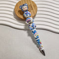 DIY Beaded Pen — Randomly Selected Handmade Ballpoint Pen with Hand-Painted Beads (Cute Style)