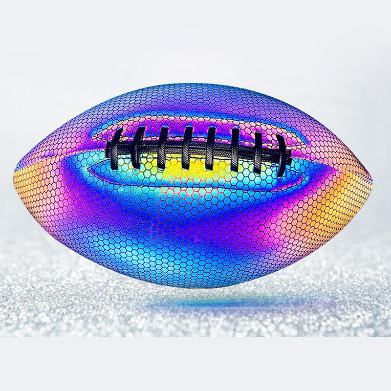 Manufacturer Wholesale: Luminous, Glow-in-the-Dark, and Reflective American Standard Size 9 PU Footballs for Match and Training Use