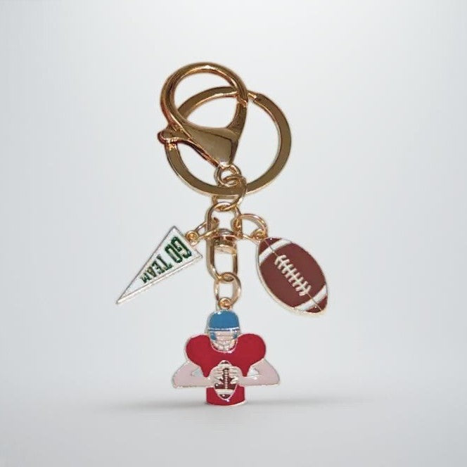 Rugby Keychain – North America (USA, Canada, Mexico) Tournament Sports Merchandise, World Cup Fan Support Gift, and Decorative Hanging Accessory