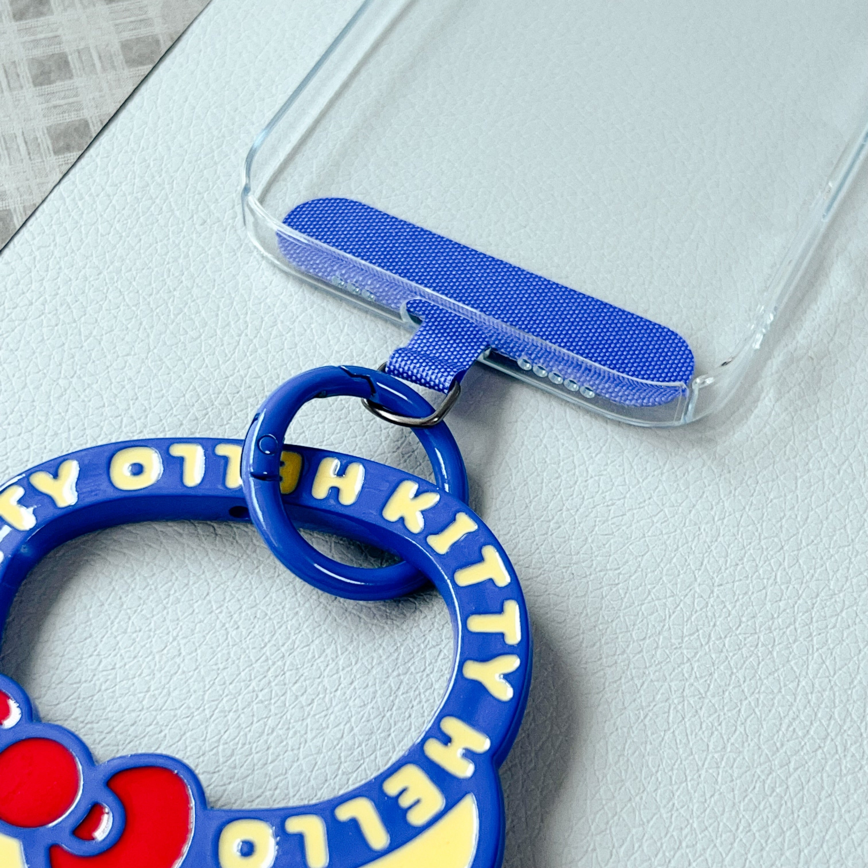 Handheld Phone Lanyard Adapter Tab — Wrist Strap / Case Attachment Patch (Thin Insert)