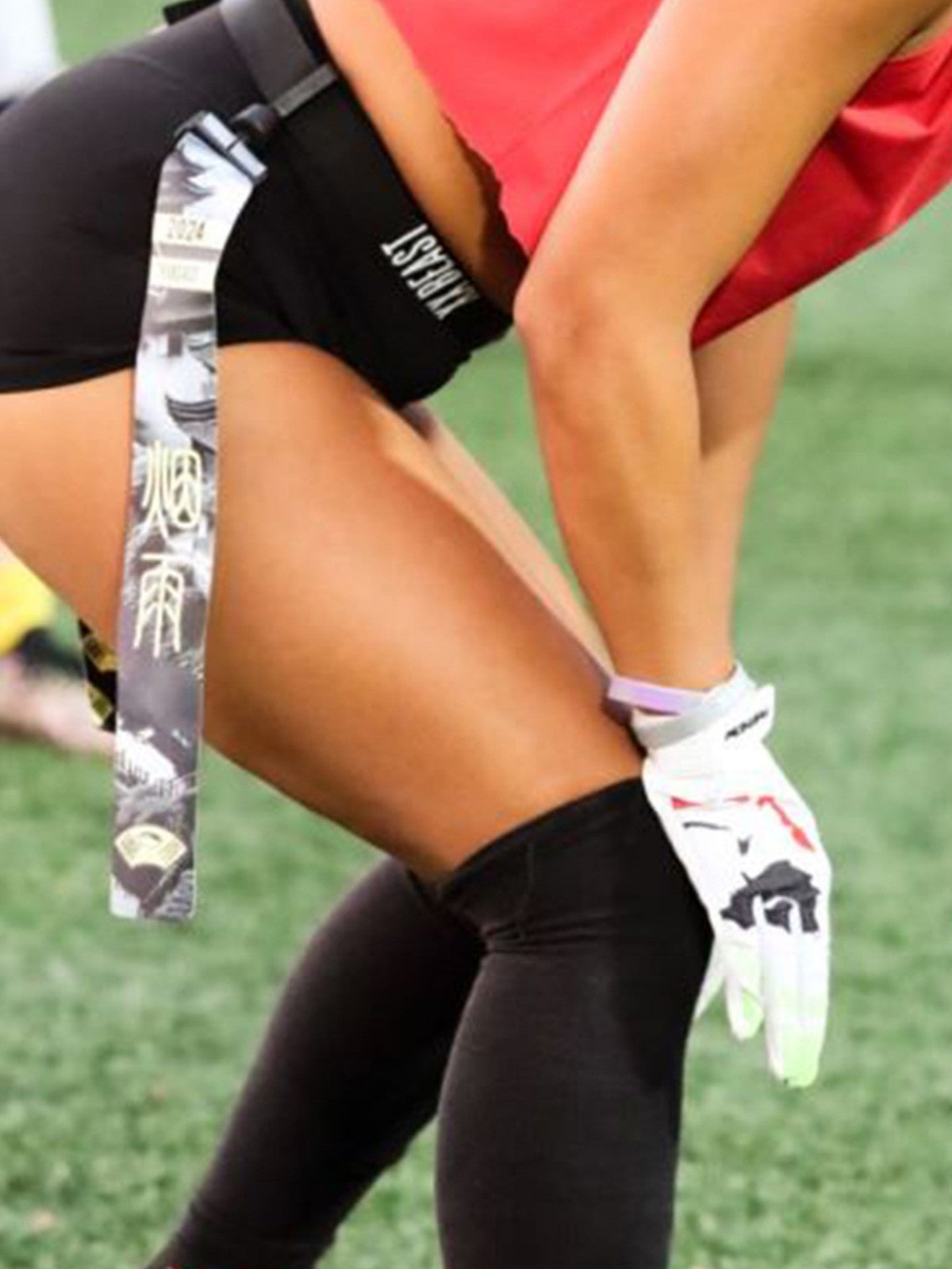 Flag Football Gear: 2025 New Model American Football Flags — Threaded-Tip PVC Streamers