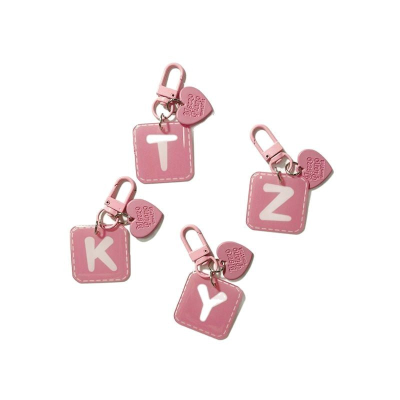 Creative Letter Keychain & Phone Charm — Trendy, Original Design — Anti-Loss Hanging Chain, Bag Accessory, and Personalized Accent
