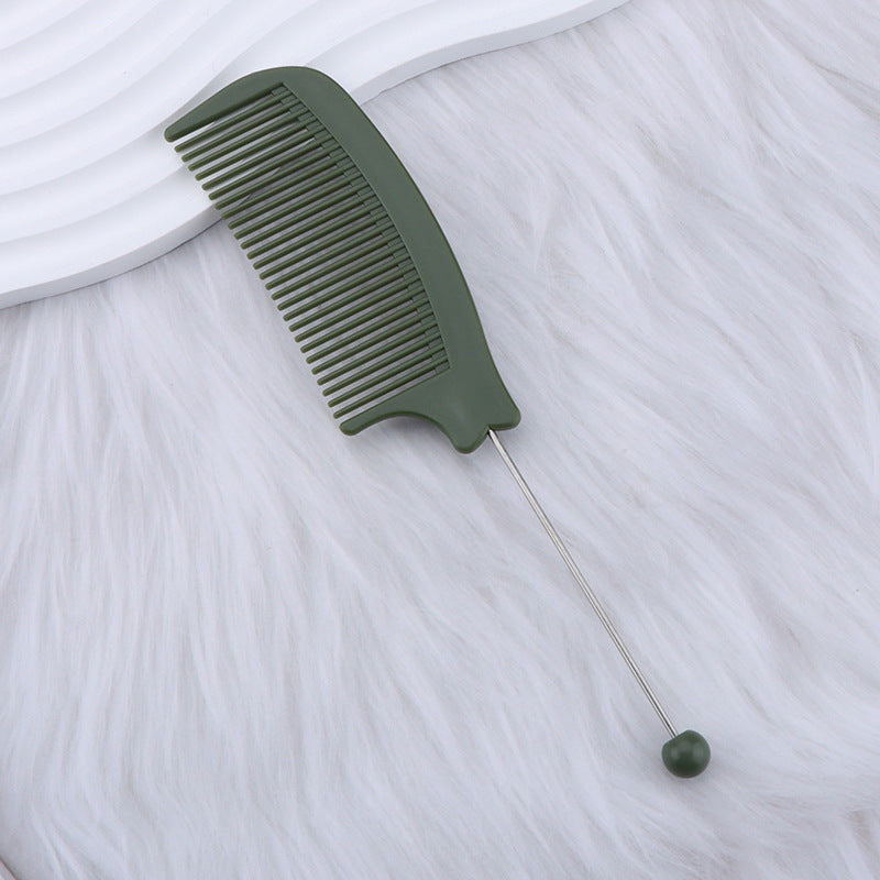 Wholesale Simple Plastic Hair Combs & Tail Combs — Fine-toothed Teasing Combs & Styling Tools — Creative Multi-color Detangling & Curling Combs