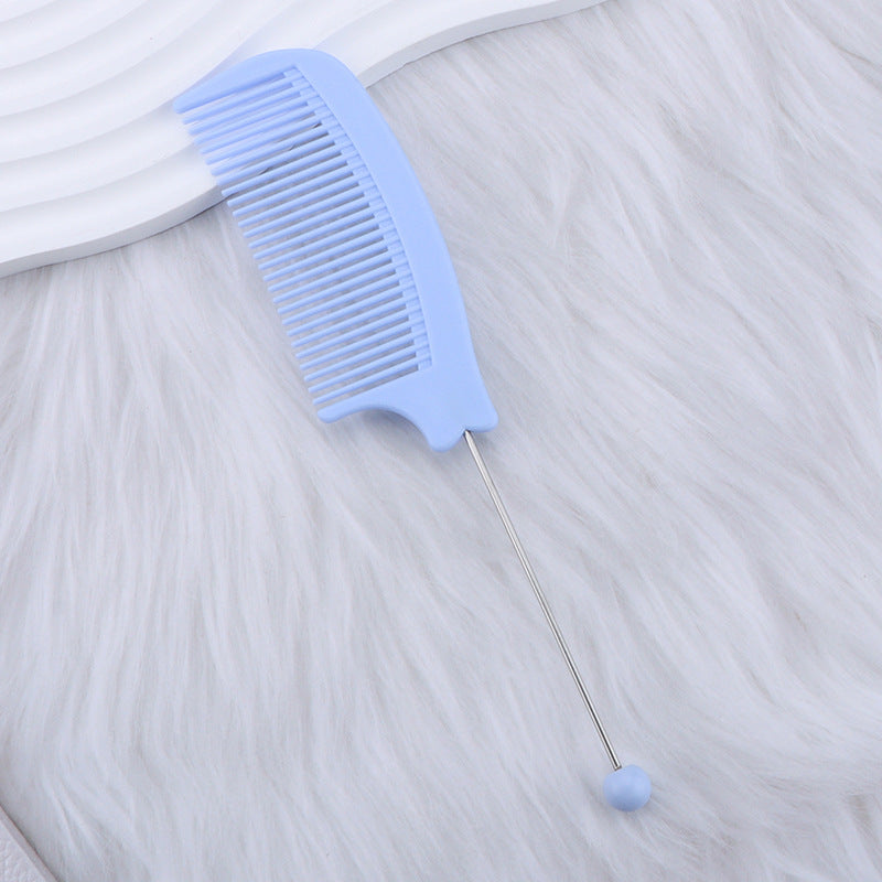 Wholesale Simple Plastic Hair Combs & Tail Combs — Fine-toothed Teasing Combs & Styling Tools — Creative Multi-color Detangling & Curling Combs