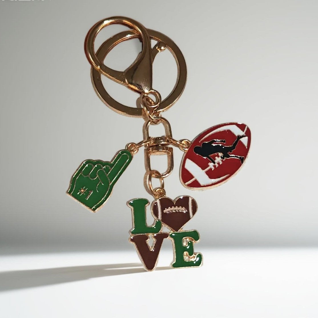 Rugby Keychain – North America (USA, Canada, Mexico) Tournament Sports Merchandise, World Cup Fan Support Gift, and Decorative Hanging Accessory