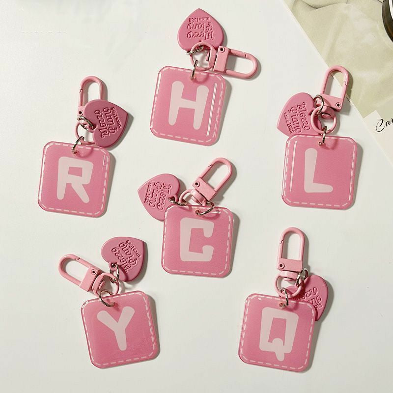 Creative Letter Keychain & Phone Charm — Trendy, Original Design — Anti-Loss Hanging Chain, Bag Accessory, and Personalized Accent