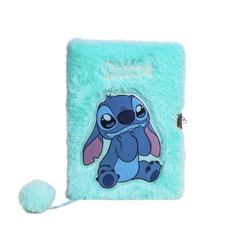 Customized student notebooks, creative and cute plush notebooks, cartoon and anime themed notebooks, wholesale.