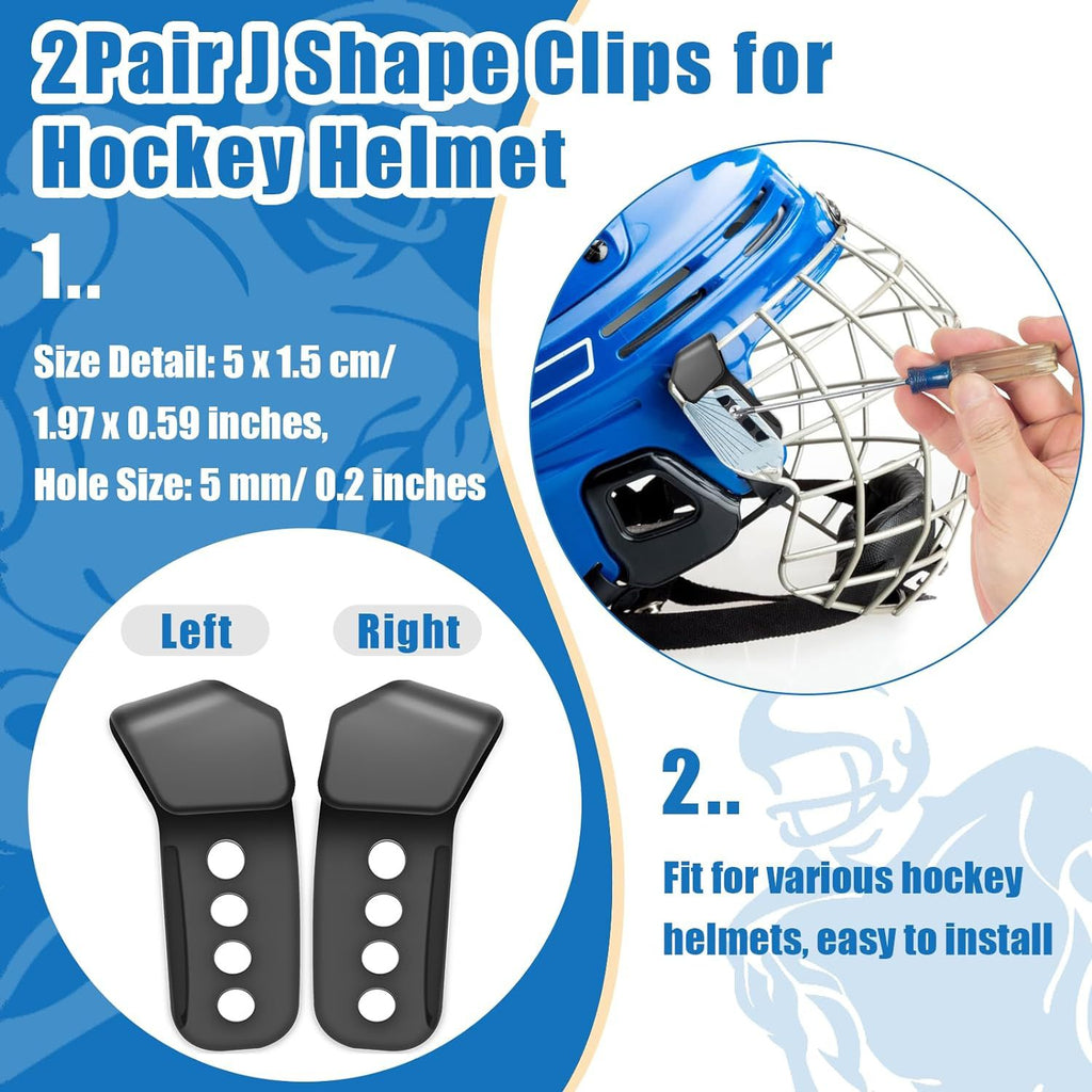 31-Piece Boxed Repair Kit: Replacement Screws and Parts for Football, Baseball, Hockey, and Softball Helmets