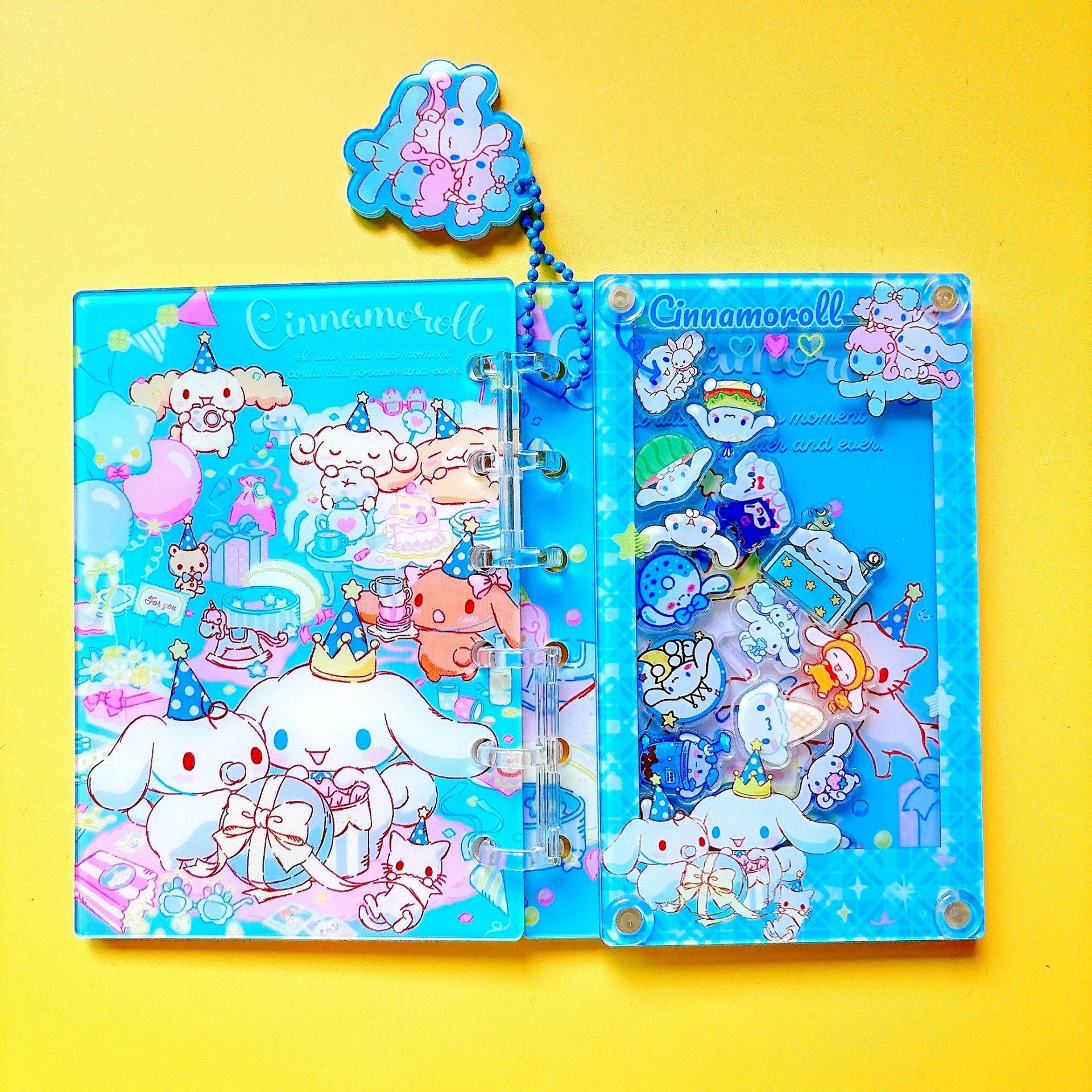 Acrylic "Shaker" Notebook — Bestselling DIY Loose-Leaf Binder (A7/A5 Sizes)