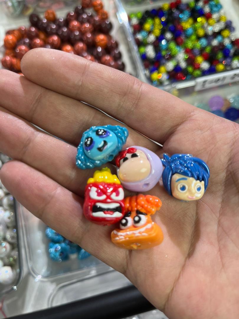 【H01】💝Cartoon silicone beads